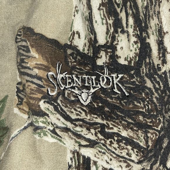 Scent Lok Realtree Camouflage Hunting Outdoors Full Zip Jacket Men's Size Large - Picture 3 of 11